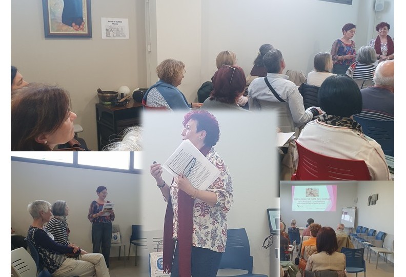 imagen En el CaféTertulia con  Juncal Durand